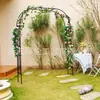 Amazon Estante para Flores Estante Trepador Estante Trepador para Rosaleda Ensanchado y Elevado Estante para Flores de Boda al Aire Libre Arco de Hierro