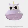 Chapéu de Proteção Solar Infantil para Meninas, Proteção UV de Verão, Aba Larga, Chapéu com Xale, Chapéu de Bebê para Meninos e Meninas com Óculos de Sol