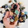 Piedras Crudas de Cristal Natural, Piedras Trituradas de Colores, Piedras para Difusor de Aroma, Adornos de Piedras de Colores, Suministro Transfronterizo de Gemas de Colores Cultivadas Artificialmente