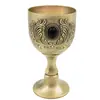Puesto productos afilados copa de vino blanco antigua una o dos copas de vino copa de vino de bronce copa decorativa copa para licores ríos y lagos que fluyen