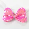 Accesorios para Pasador de Pelo con Lazo Grande de Tela DIY Lentejuelas Perla Mariposa Accesorios para el Cabello Decoraciones para Ropa Accesorios