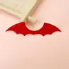 Tela de Fieltro Alas de Murciélago Diablo Accesorios Hechos a Mano DIY Disfraz de Halloween Material de Decoración para Pasador de Vampiro