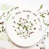 Ramas de Capullos de Flor Multi-Cabeza de Flor de Luna, Flores Prensadas, Especímenes de Plantas de Flores Secas, Pegatinas Hechas a Mano, Materiales para Marcadores de Libro DIY de Resina