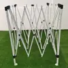 Carpa Publicitaria de 3*3m para Montaje de Puesto Exterior, Sombrilla Plegable, Toldo de Cuatro Esquinas Retráctil, Refugio contra la Lluvia, Sombrilla Grande
