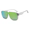Gafas de Sol Cuadradas de Una Pieza 2026 Nuevas Gafas de Sol Retro Modernas Estilo Calle Ins Cubre Rostro Montura Grande Gafas de Sol con Personalidad
