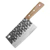 Faca de Cozinha Doméstica, Faca de Fatiar e Picar em Aço Inoxidável Forjada Integrada, Especializada para Venda em Mercado, Faca para Cortar Ossos