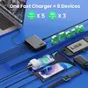 Cargador de Nitruro de Galio de 300W 20V5A Estación de Carga de Alta Potencia para Teléfono Móvil Tablet Laptop Computadora de Escritorio