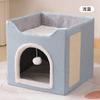 Ninho de Gato de Três Camadas, Vila para Gatos, Cama de Gato, Arranhador de Sisal, Adequado para Todas as Estações, Dobrável, Venda Quente Transfronteiriça, Suprimentos para Animais de Estimação Atacado