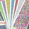 Pegatinas de cristal pegatinas para niños pegatinas de diamante acrílicas pegatinas decorativas hechas a mano para niños diy pegatinas para maquillaje de escenario pegatinas de recompensa