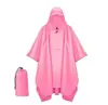 Poncho de lluvia 3 en 1 estilo comercio exterior, adecuado para montañismo y senderismo, un impermeable exterior versátil y portátil para adultos