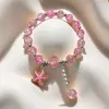 Atacado Pulseira Flor Explosão Margarida Super Fada Joias com Contas Pulseira Feminina de Alto Padrão Joia de Mão Transfronteiriça Pequenos Produtos de Yiwu