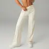 Calça Larga de Cintura Alta para Mulheres, Calça Esportiva de Corrida ao Ar Livre, Calça de Perna Larga Emagrecedora para Mulheres, Exportação