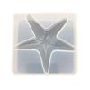 Molde de epoxi de cristal para hacer uno mismo, concha de estrella de mar, grande, para hornear pasteles, decoración, sin pulido de espejo, molde de joyería
