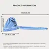Nuevo Sombrero con Hiyab de Lino Cristalino de Color Sólido con Cuatro Rayas y Cola Larga de Amazon para Mujer con Cinta