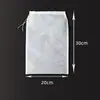 Saco Filtrante para Leite de Soja, Filtro Doméstico de Cozinha para Resíduos de Suco e Vinho, Saco Filtrante de Nylon com Malha Ultra-Densa