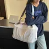 Bolsa de Viagem Expansível Bolsa de Bagagem Conjunto para Exterior Bolsa de Carrinho Grande Capacidade Armazenamento de Roupas Bolsa de Hospital Bolsa de Viagem Leve