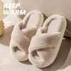 Pantuflas de Algodón Estilo Gato para Mujer, Otoño e Invierno Felpa Punta Abierta para el Hogar Interior Suela Suave Transpirables Pantuflas Postparto para Maternidad para Mujer en Invierno
