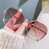 Gafas de Sol Estilo Nuevo para Mujer, Mismo Modelo que las Celebridades de Internet, Versión Coreana, Gafas de Sol Anti-UV, Aspecto Natural, Efecto Adelgazante para Caras Grandes, Envío Gratis F