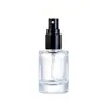 Frasco de refil de perfume 10ml pequeno frasco cilíndrico de amostra frasco de spray de vidro frasco de perfume portátil frasco vazio