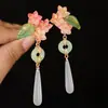 Nuevo Pasador de Flor de Osmanthus Estilo Chino Peinado para Disfraz Antiguo Hanfu Maquillaje Estilismo Versátil Pasador para Patillas Dulce Fresco Accesorio Diario