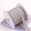 Borde doble doblado de 1.2-2 cm sin planchar Borde enrollado que no se deshilacha Tira de borde enrollado para plantilla de zapato Tira de tela envuelta en costura interior para ropa de muñeca