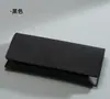Nuevo Estuche para Gafas Largo de Cuero Colorido Estilo Cartera al por Mayor, Estuche Blando con Tapa Magnética y Bordes Aceitados para Gafas de Sol, Personalizable con Logo