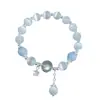 Pulsera Niche de Bambú Campana Pulsera para Novia Diseño Estilo Chino Exquisita Niche Pulsera de Lujo Ligero Pulsera de Alta Gama