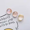 Accesorios de Resina Transparentes Coloridos Coreanos con Brillo de Cielo Estrellado, Semiredondos, para Manualidades, Pendientes, Pinzas para el Cabello, Fundas de Teléfono, Zapatos y Materiales de Ropa