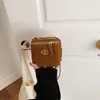 Bolso de Hombro Cruzado de Moda para Mujer, Bolso Caja 2026 Nuevo, Bolso de Mano Versátil con Cadena, Para Viajes Diarios, Textura de Alta Calidad, Bolso Cruzado
