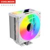 Torre de visualización digital para computadora al por mayor, con seis tubos de calor, refrigeración por aire, escritorio PWM, pantalla de temperatura silenciosa, radiador de CPU