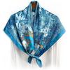 90cm Primavera Novo Vintage Secret Garden Feminino Decorativo Grande Quadrado Envoltório Peito Viagem Xale Protetor Solar Cachecol Cachecol
