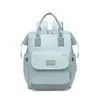 Bolsa de mamá de nuevo estilo, gran capacidad, moderna para viajes de maternidad, almacenamiento de leche aislado, mochila para madre y bebé