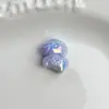 Cuentas acrílicas de color sólido con recubrimiento UV de caballitos lindos para DIY/colgantes de pulsera, llaveros, cadenas para teléfono y componentes de accesorios