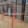 Andaime portal, andaime móvel para construção, andaime portal galvanizado com pintura em spray, espessado, andaime para canteiro de obras, tubo de aço