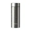 Exclusivo del DistribuidorTaza Térmica de Titanio Puro Tomic de 260 ml para Uso en Coche y Hogar, Taza de Diseño de Alto Valor