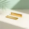Accesorios de Colgante de Acero Inoxidable Transfronterizos Tira Larga de Agujero Doble para Pulsera Accesorios de Joyería DIY Parche de Grabado Accesorios DIY de Acero de Titanio