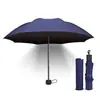 Paraguas grande reforzado de 10 varillas para hombre y mujer, a prueba de viento, doble uso para lluvia y sol, paraguas plegable de plástico negro, paraguas de regalo de negocios a prueba de sol doble