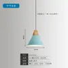 Lustre Pequeno de LED Macaron Loja Simples Estilo Comercial Industrial Elegante Cabeça Única Lâmpada para Restaurante Supermercado Hotel Cúpula