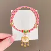 Pulsera de Cuerda Colorida del Festival del Bote del Dragón, Pulsera de Hilo de Cinco Colores Zongzi Tejida a Mano, Accesorio de Cuerda Tejido a Mano Estilo Tradicional Chino