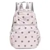 Mochila de Estilo Coreano Ins de Lunares de Alto Valor Transfronteriza para Estudiantes de Commuting Doble Hombro Ligera Versátil Linda Mochila Escolar para Niña
