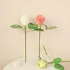 Pequeño Ramo de Orquídea Imperial para Decoración de Escena, Arreglo Decorativo de Alta Gama, Arte Floral, Flor Imperial, Flor Artificial de Magnolia