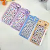 Pegatinas 3D Lindas de Amazon para Cuadernos Infantiles, Mini Pegatinas de Cristal en Relieve, Creativas para Manualidades