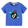 2026 Nova Roupa Infantil Verão Camiseta de Manga Curta para Meninos e Meninas Camiseta Básica Transfronteiriça Camiseta de Meia Manga para Bebês Top Infantil
