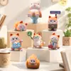 Figura de Colección Gato Naranja Trabajador - Caja Sorpresa de Supervivencia: Juguete de Gatito Lindo de Alto Valor, Tendencia, Regalo de Caja Sorpresa, Juguete Cultural y Creativo Intercambiable