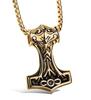 Colgante Martillo de Thor Estilo Nuevo 2026, Dominante Collar Masculino de Acero de Titanio, Joyería Exquisita de Alta Gama al por Mayor