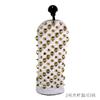 Golf Golden Skull Remache Funda Palo Madera Empuje Funda Palo 1/3/5/UT Palo Madera Protección Cabeza Semicircular Forma L