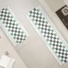 Felpudo para Puerta de Cocina que Absorbe Agua y Aceite, Alfombrilla Gruesa Antideslizante Resistente a la Suciedad para el Hogar, Alfombrilla de Piso para Cocina que Absorbe Agua y Aceite y es Antideslizante