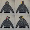 Sudadera con cremallera y camuflaje de tiburón Bape de moda para hombre y mujer, estilo pareja, cárdigan chaqueta con capucha holgado de forro polar puro de moda para hombre