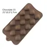 Stock Listo Molde de Silicona para Chocolate Charola para Hielo Molde para Gelatina Pudín Dulces