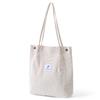 Bolsa de Compras Ligera para Viajes al Aire Libre Bolsa para Libros de Estudiante Moda Perezosa Casual para Mujer de Pana Bandolera Grande